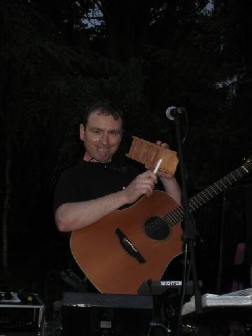 Neckarm�hle Open Air mit "GUITAR HEROES" am 12.07.2002