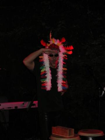 Neckarm�hle Open Air mit "GUITAR HEROES" am 12.07.2002