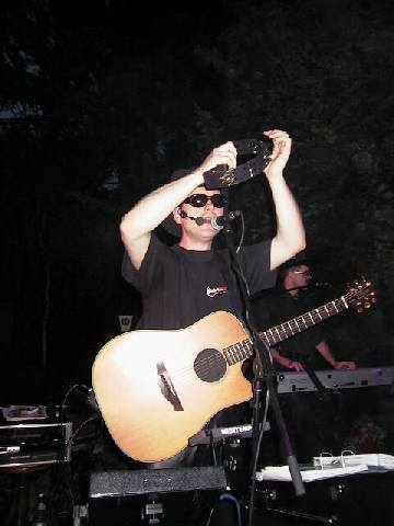 Neckarm�hle Open Air mit "GUITAR HEROES" am 12.07.2002