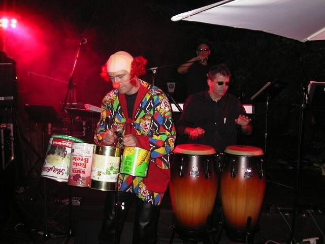 Neckarm�hle Open Air mit "GUITAR HEROES" am 12.07.2002