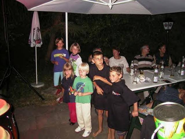 Neckarm�hle Open Air mit "GUITAR HEROES" am 12.07.2002