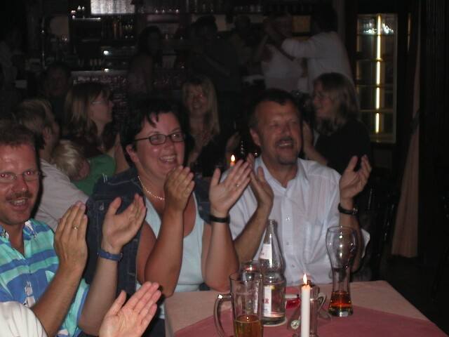 Neckarm�hle Open Air mit "GUITAR HEROES" am 12.07.2002