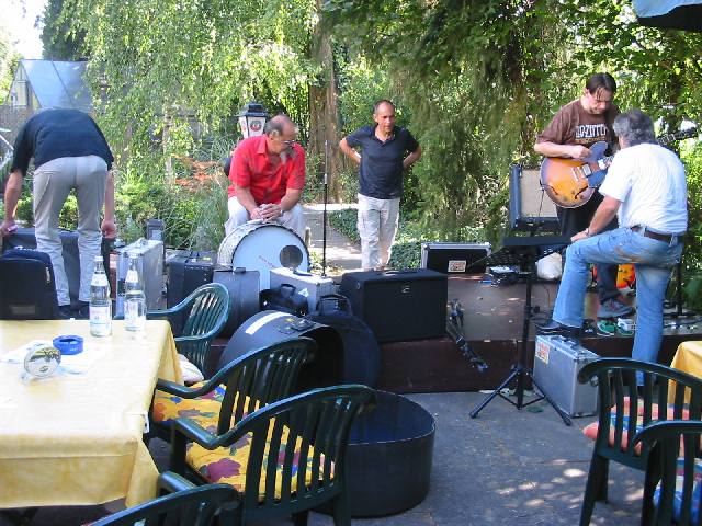 Neckarm�hle
                Mundelsheim Grillfest mit "Fritzcats" am
                14.07.2007