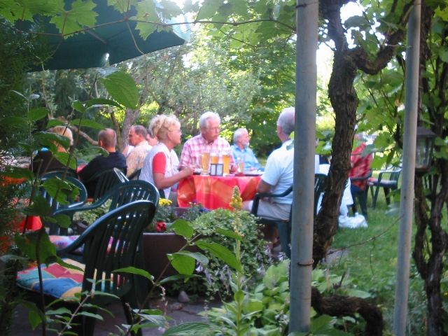 Neckarm�hle 50er / 60er Grill-Open-Air Mundelsheim
                mit "Duo Bellevue" am 05.07.2008