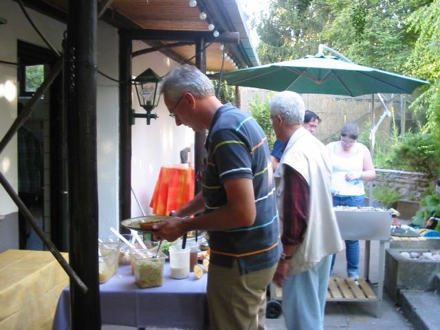 Neckarm�hle 50er / 60er Grill-Open-Air Mundelsheim
                mit "Duo Bellevue" am 05.07.2008