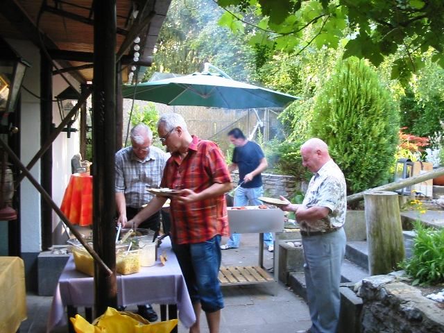 Neckarm�hle 50er / 60er Grill-Open-Air Mundelsheim
                mit "Duo Bellevue" am 05.07.2008