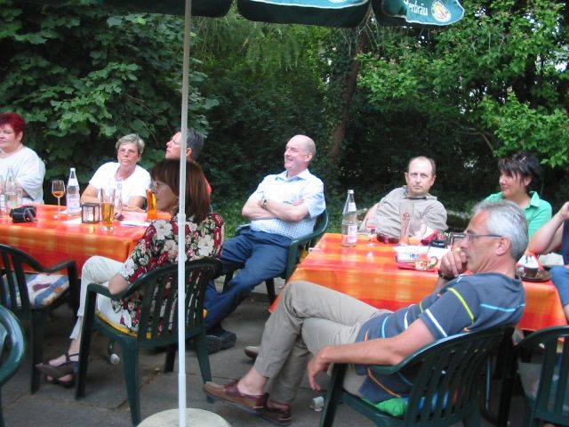 Neckarm�hle 50er / 60er Grill-Open-Air Mundelsheim
                mit "Duo Bellevue" am 05.07.2008