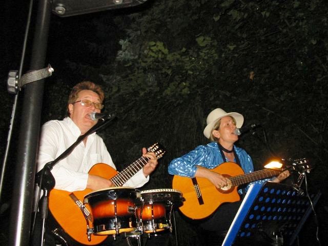 Neckarm�hle 50er / 60er Grill-Open-Air Mundelsheim
                mit "Duo Bellevue" am 05.07.2008