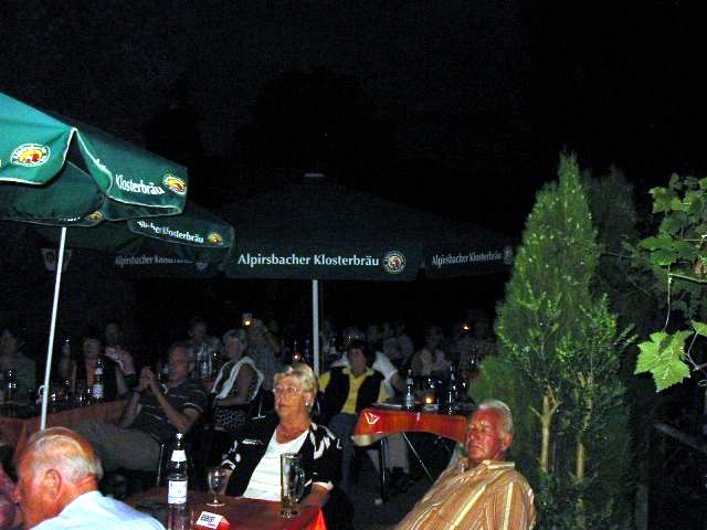 Neckarmhle 50er / 60er Grill-Open-Air Mundelsheim
                mit "Duo Bellevue" am 05.07.2008