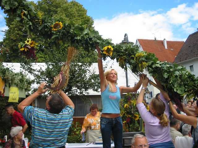 Die 16. Mundelsheimer
                Sichelhenket, 28.8 und 29.8.2004
