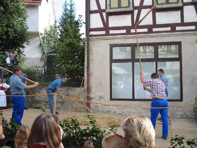 Die 16. Mundelsheimer
                Sichelhenket, 28.8 und 29.8.2004