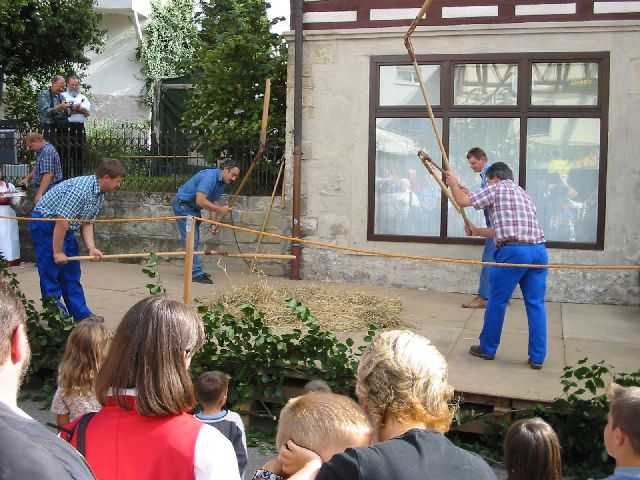 Die 16. Mundelsheimer
                Sichelhenket, 28.8 und 29.8.2004