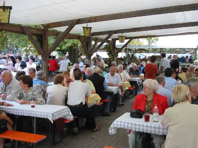 Die 16. Mundelsheimer
                Sichelhenket, 28.8 und 29.8.2004