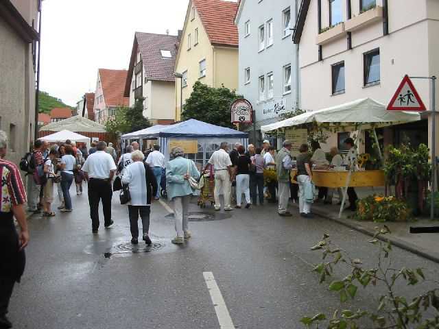 Die 16. Mundelsheimer
                Sichelhenket, 28.8 und 29.8.2004