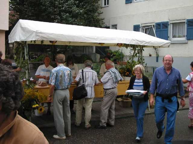 Die 16. Mundelsheimer
                Sichelhenket, 28.8 und 29.8.2004