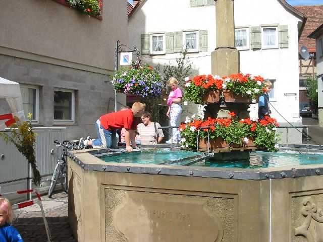 Die 16. Mundelsheimer
                    Sichelhenket, 28.8 und 29.8.2004