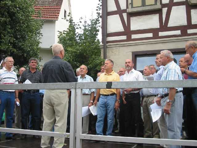 Die
                17. Mundelsheimer Sichelhenket, 26.8 und 27.8.2006