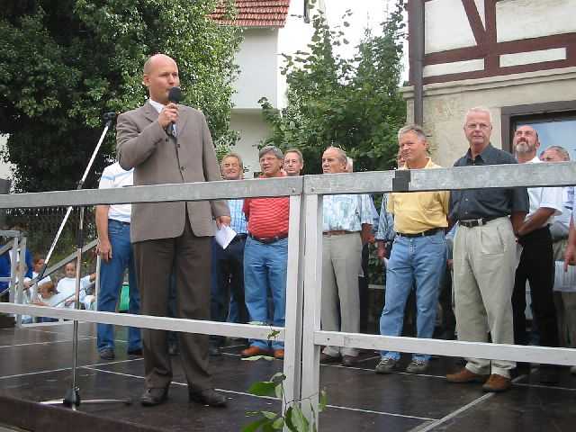 Die
                17. Mundelsheimer Sichelhenket, 26.8 und 27.8.2006