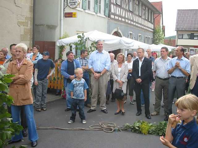 Die
                17. Mundelsheimer Sichelhenket, 26.8 und 27.8.2006