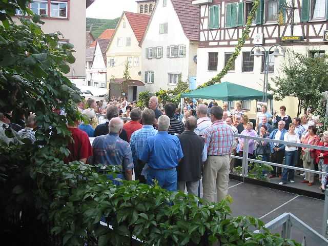 Die 17.
                Mundelsheimer Sichelhenket, 26.8 und 27.8.2006