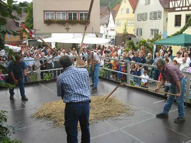 Die
                17. Mundelsheimer Sichelhenket, 26.8 und 27.8.2006