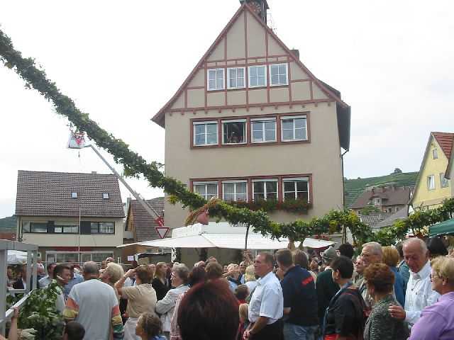 Die
                17. Mundelsheimer Sichelhenket, 26.8 und 27.8.2006