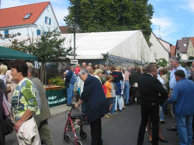Die
                17. Mundelsheimer Sichelhenket, 26.8 und 27.8.2006