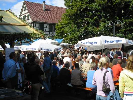 Das Weindorf
                Mundelsheim, 72 Bilder vom 29., 30. und 31.8.2003